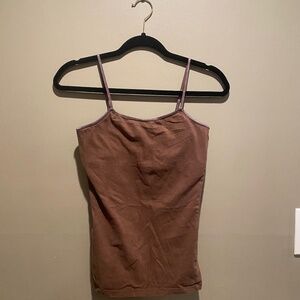 Brown Cami Tank Top